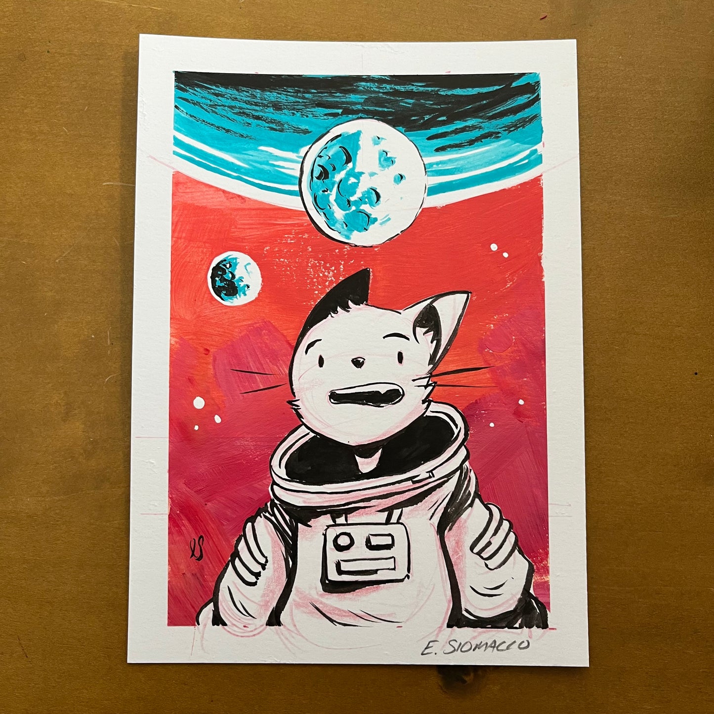Original Art - SpaceCat