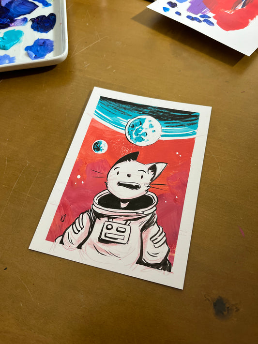 Original Art - SpaceCat